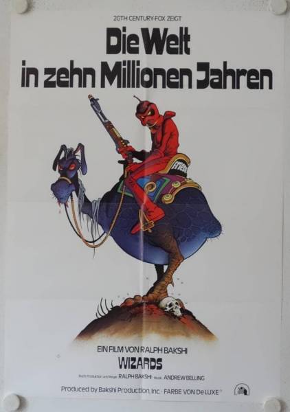 Wizards original german movie poster